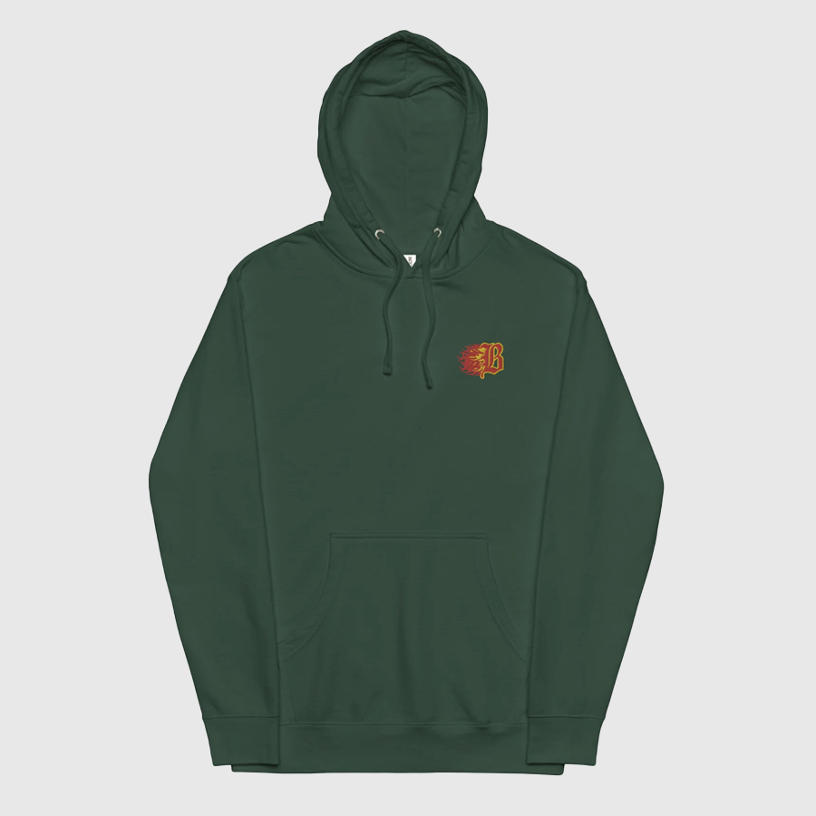 B FIRE HOODIE