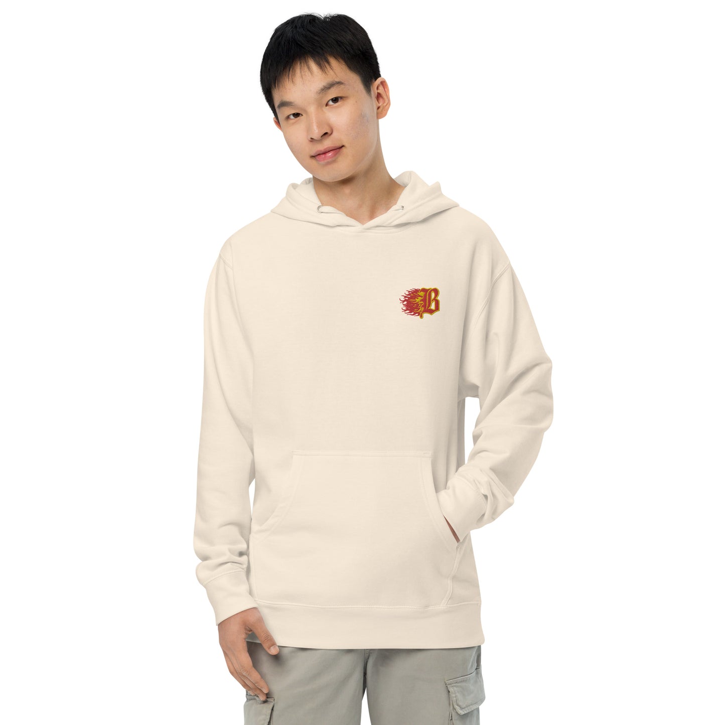 B FIRE HOODIE