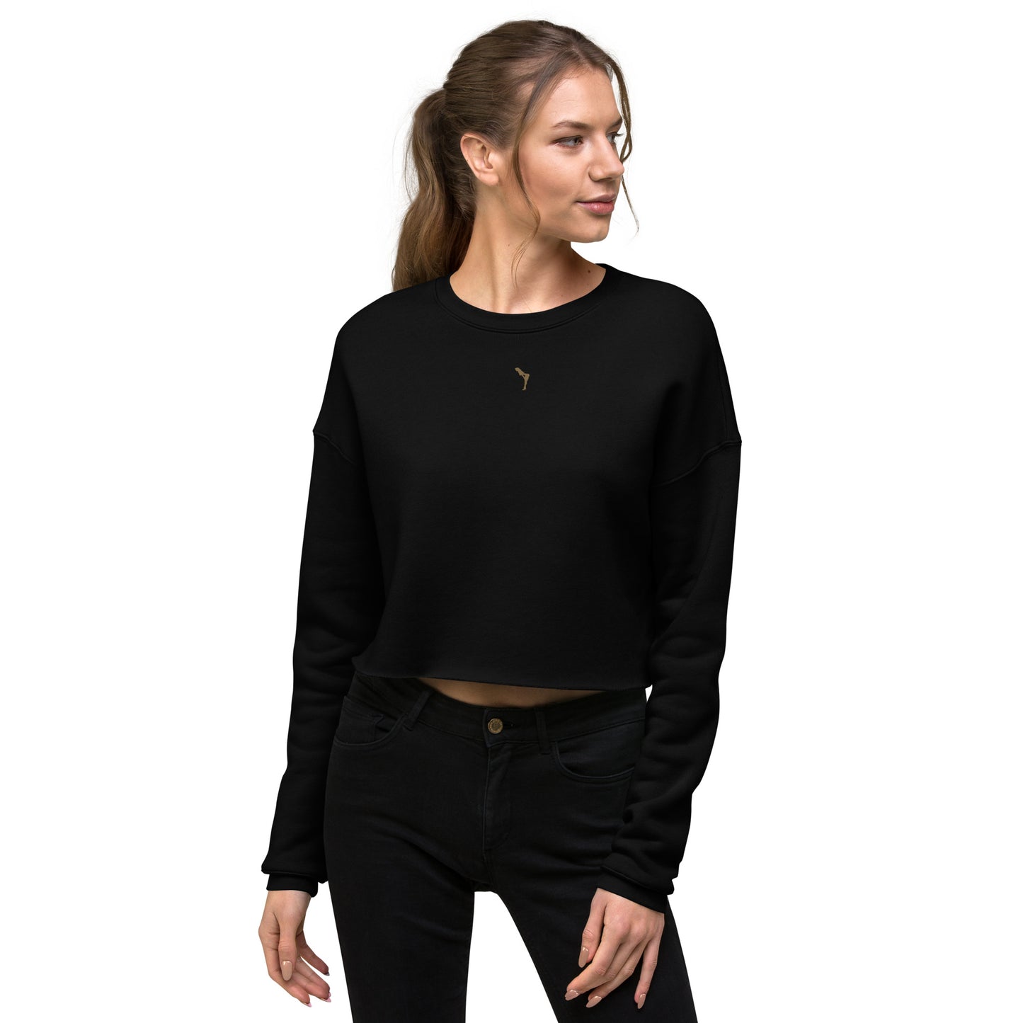 MODEL GIRL CROP SWEATER